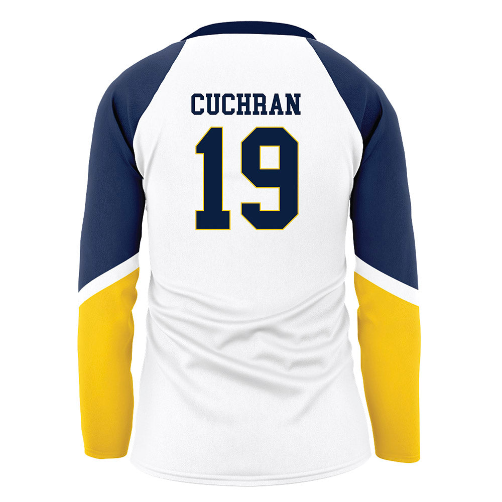 Michigan - NCAA Women's Volleyball : Maddi Cuchran - White Volleyball Jersey-1