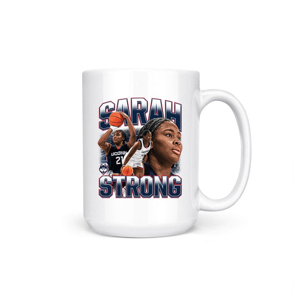 UConn - NCAA Women's Basketball : Sarah Strong - Coffee Mug-0