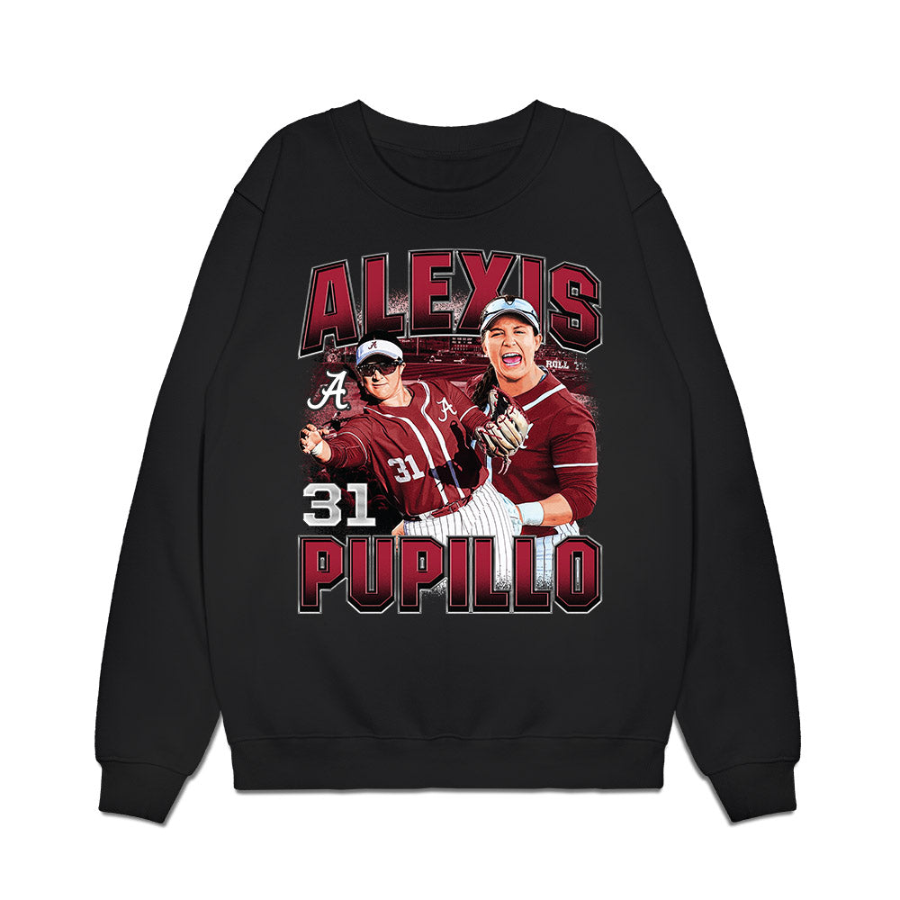 Alabama - NCAA Softball : Alexis Pupillo - Collage Premium Crewneck Sweatshirt-0