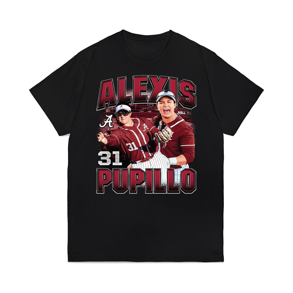Alabama - NCAA Softball : Alexis Pupillo - Collage Premium T-Shirt-0