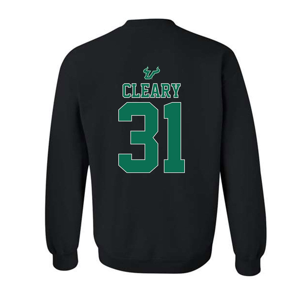 USF - NCAA Women's Lacrosse : Kali Cleary - The Debut Win Crewneck Sweatshirt-1