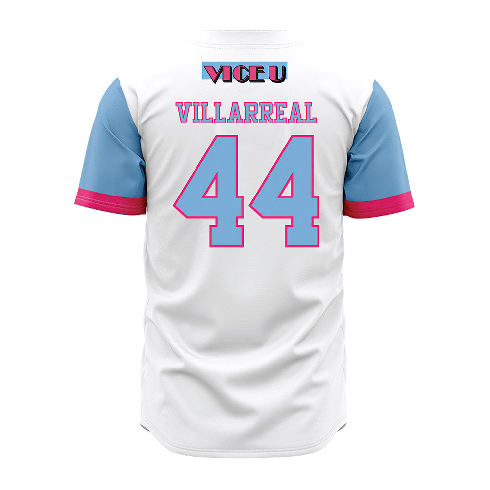 FIU - NCAA Baseball : Juan Villarreal - Miami Vice Jersey-1
