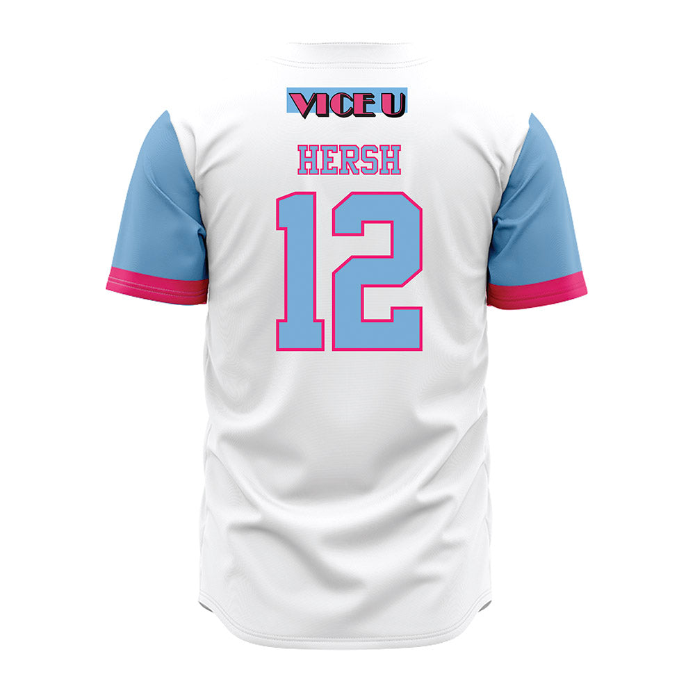 FIU - NCAA Baseball : Marc Hersh - Miami Vice Jersey-1