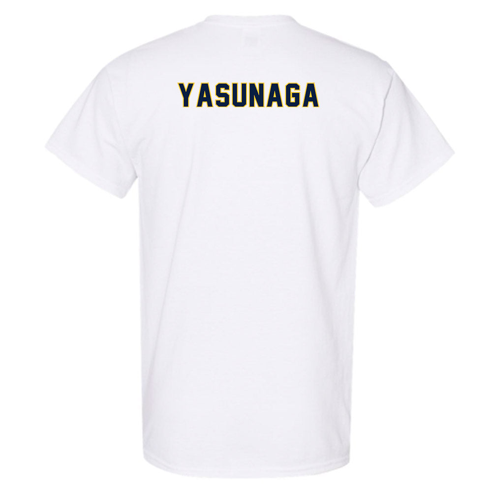 UC Berkeley - NCAA Men's Gymnastics : Tucker Yasunaga - Sports Shersey T-Shirt-1
