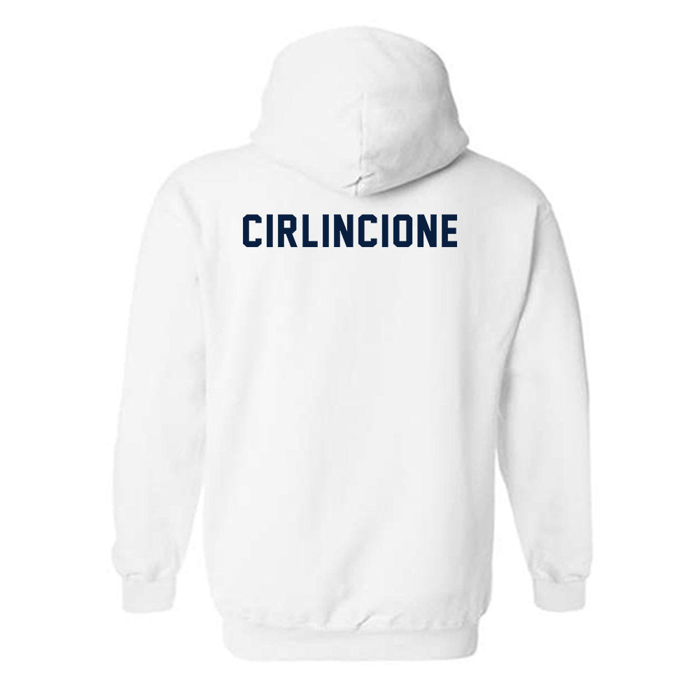 UC Berkeley - NCAA Men's Gymnastics : Samuel Cirlincione - Sports Shersey Hooded Sweatshirt-1