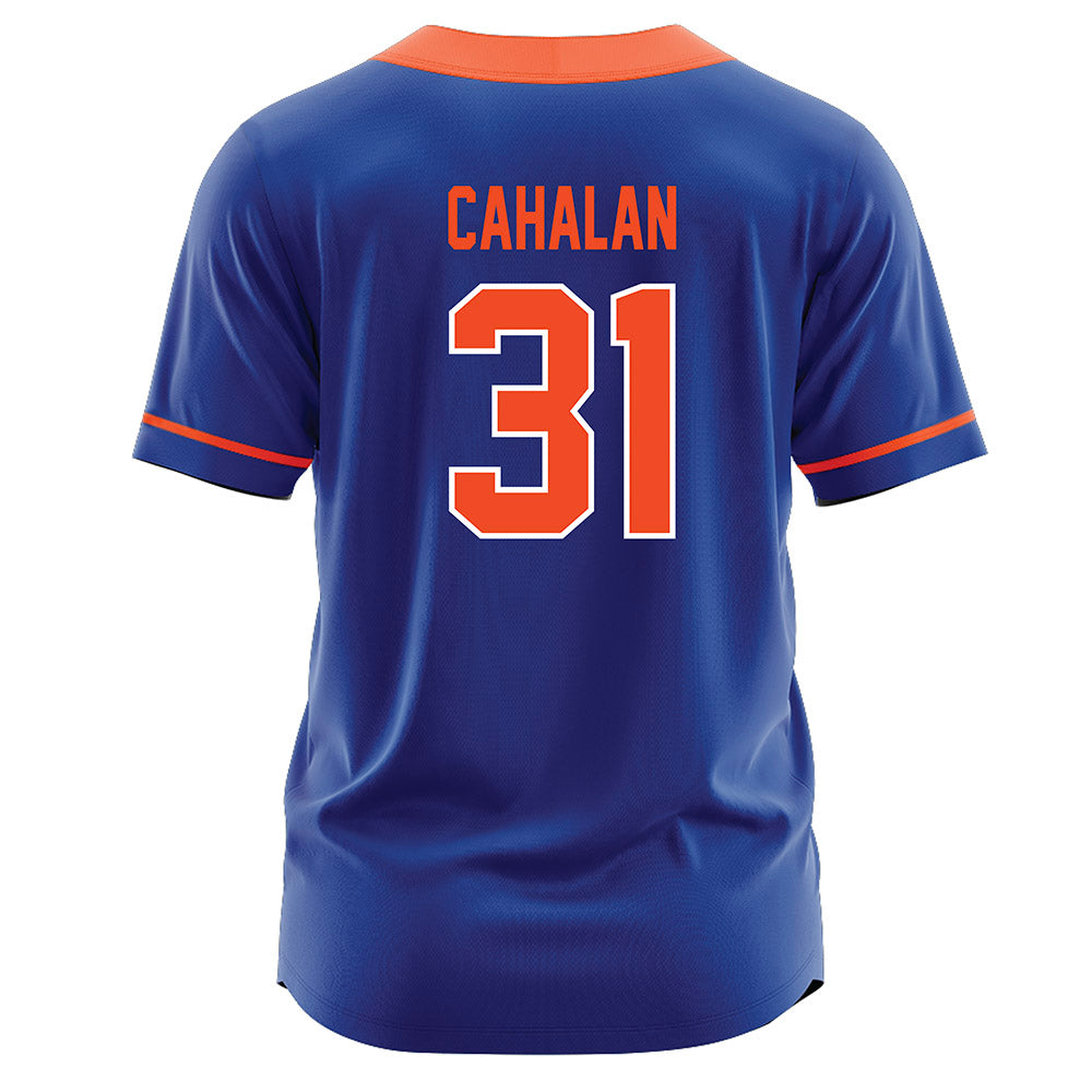 Florida - NCAA Softball : Kenleigh Cahalan - Blue Jersey-1