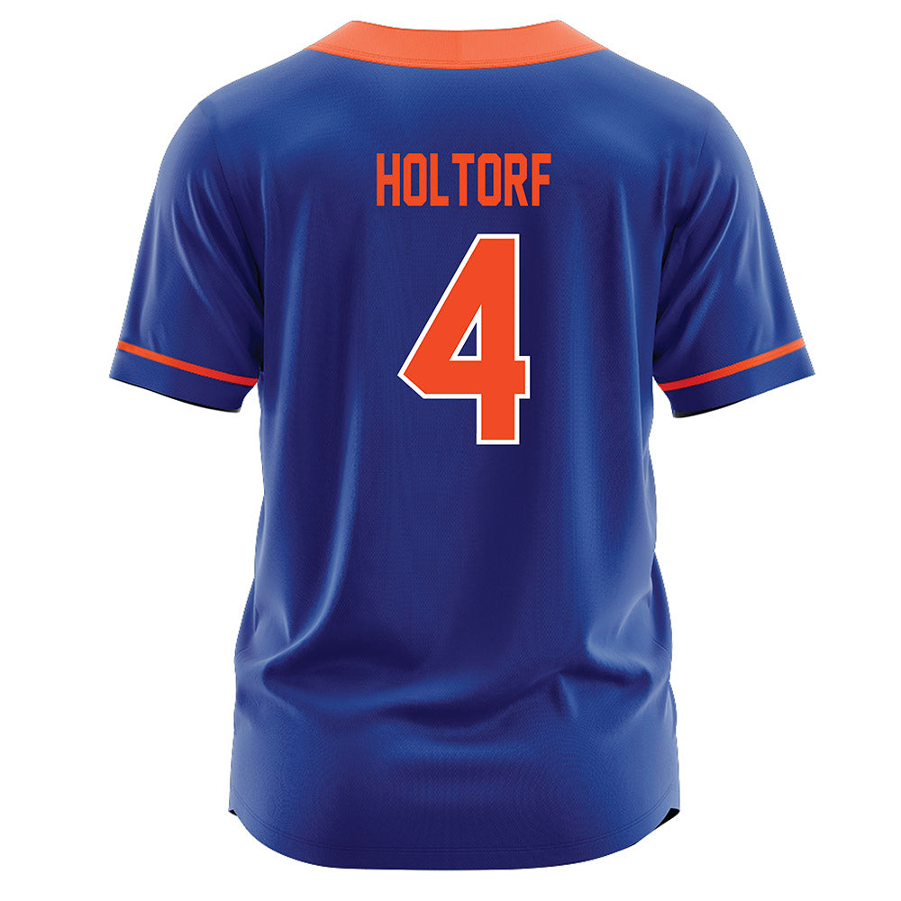 Florida - NCAA Softball : Rylee Holtorf - Blue Jersey-1