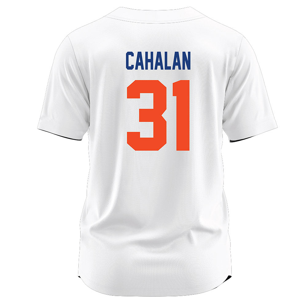Florida - NCAA Softball : Kenleigh Cahalan - White Jersey-1