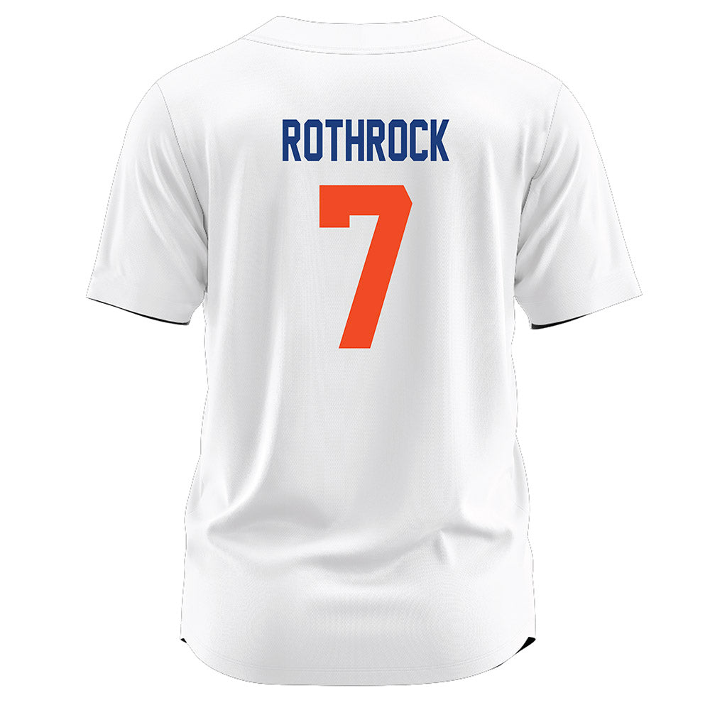 Florida - NCAA Softball : Keagan Rothrock - White Jersey-1