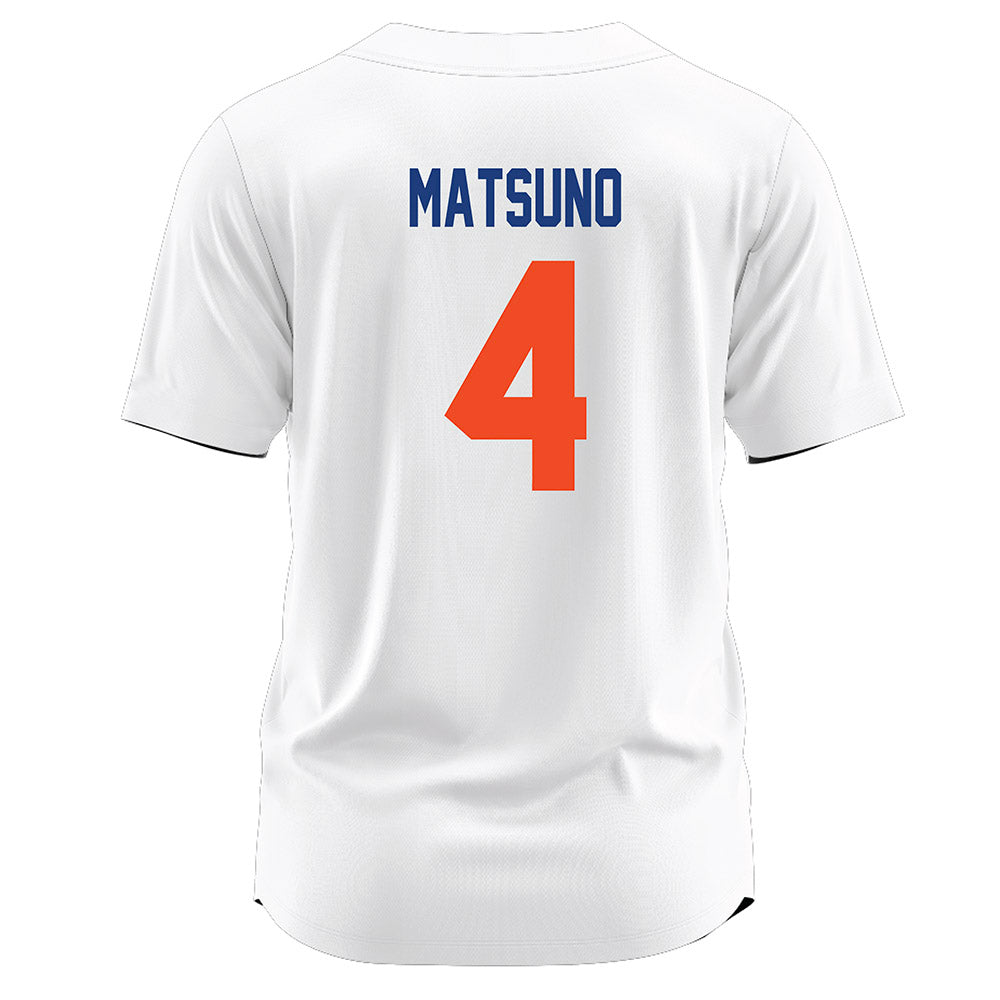 Florida - NCAA Softball : Kalie Matsuno - White Jersey-1