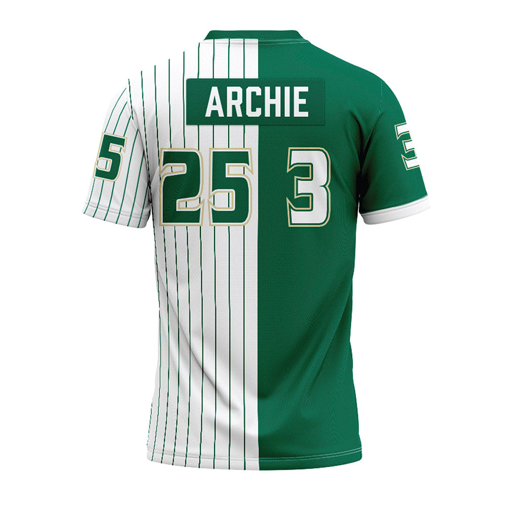 USF - NCAA Baseball : Bryce Archie - Green Premium Football Jersey-1