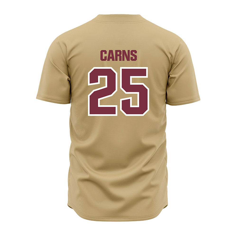 FSU - NCAA Baseball : Hunter Carns - Gold Jersey-1