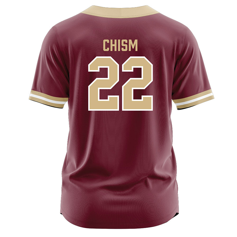 FSU - NCAA Softball : Harlie Chism - Garnet Jersey-1