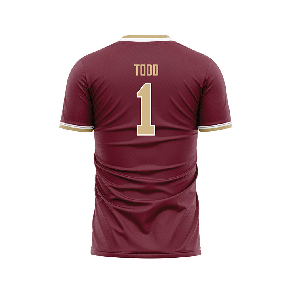 FSU - NCAA Women's Soccer : Adelyn Todd - Garnet Soccer Jersey-1