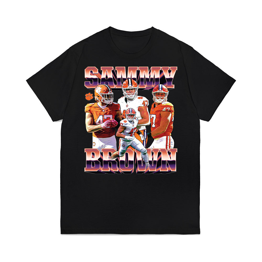 Clemson - NCAA Football : Sammy Brown - Collage Premium T-Shirt-0