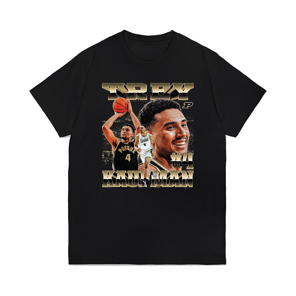 Purdue - NCAA Men's Basketball : Trey Kaufman-Renn - Player Collage Premium T-Shirt-0