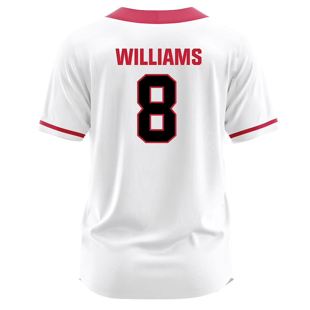 Georgia - NCAA Softball : Day-lee Williams - White Jersey-1