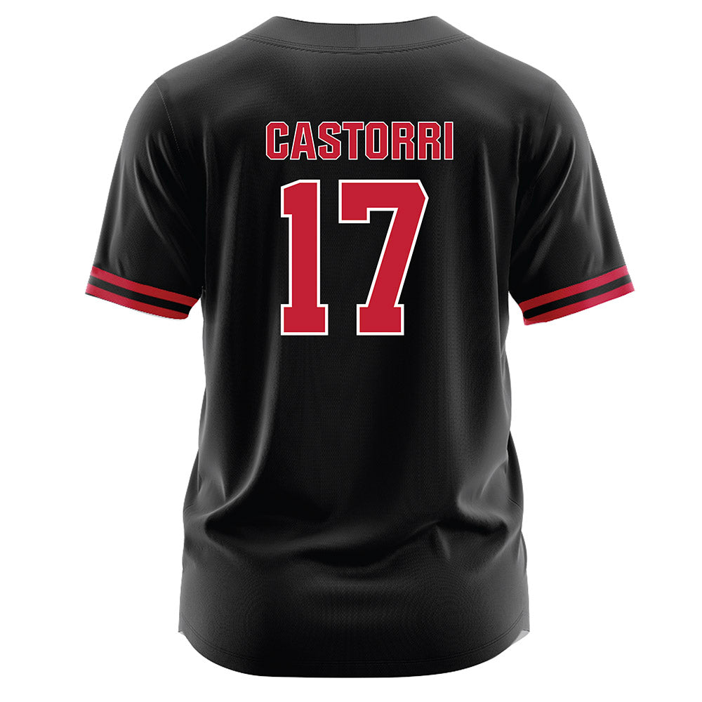 Georgia - NCAA Softball : Emma Castorri - Black Jersey-1