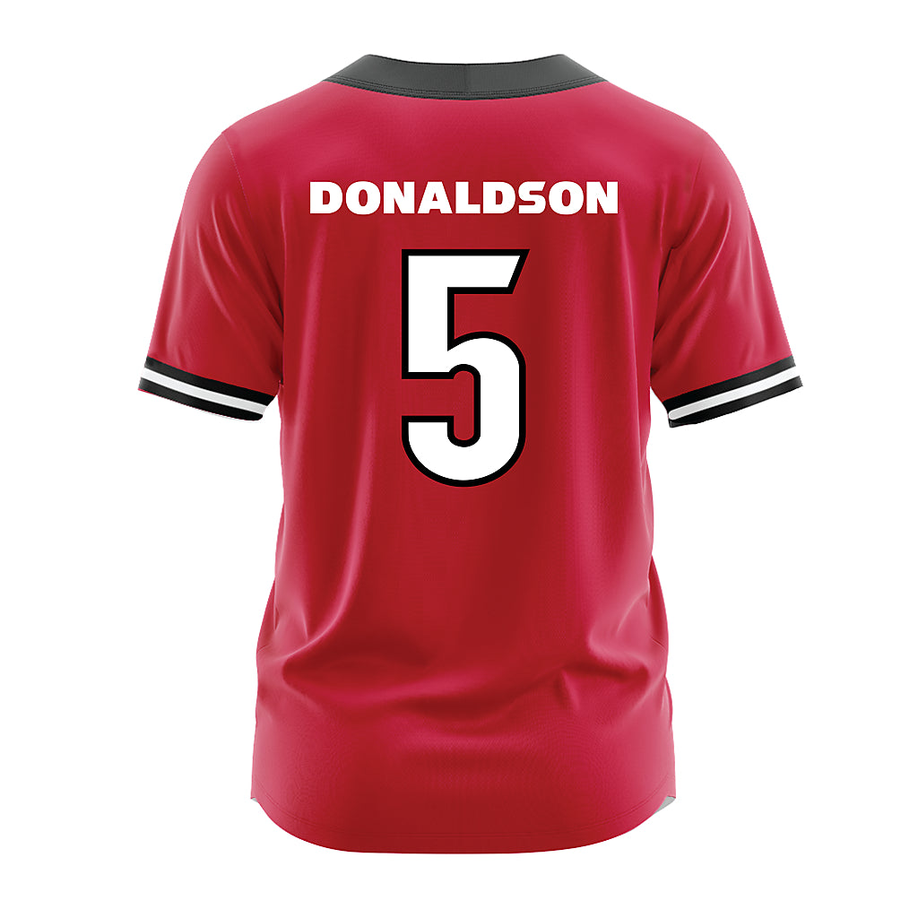 Georgia - NCAA Softball : Natalie Donaldson - Red Jersey-1