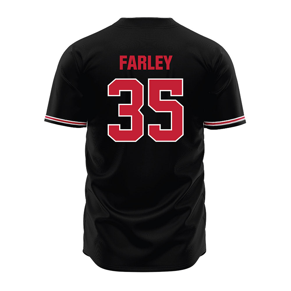 Georgia - NCAA Baseball : Paul Farley - Black Jersey-1