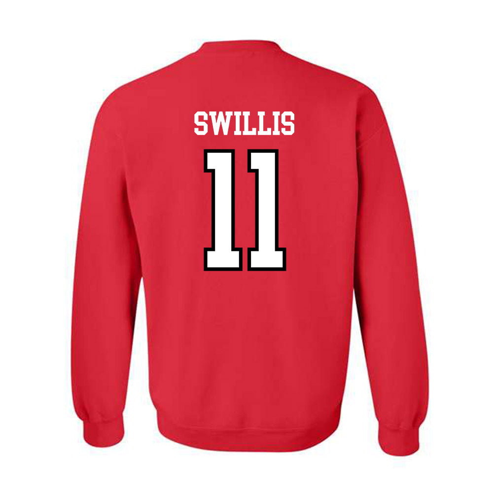 UNLV - NCAA Women's Basketball : Alexis Swillis - Classic Shersey Crewneck Sweatshirt-1