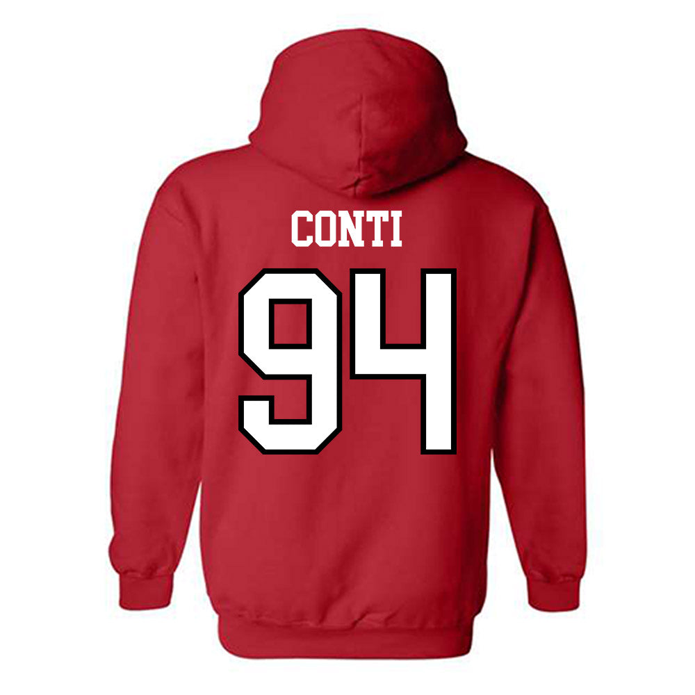 UNLV - NCAA Football : Lucas Conti - Classic Shersey Hooded Sweatshirt-1