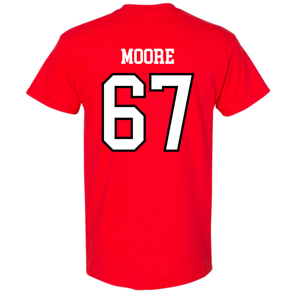 UNLV - NCAA Football : Toby Moore - Classic Shersey T-Shirt-1