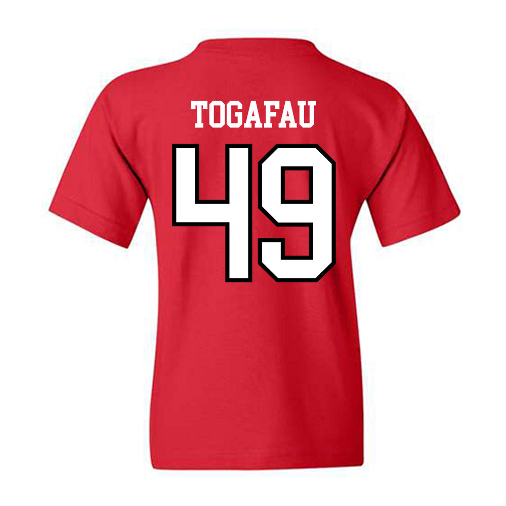 UNLV - NCAA Football : Kal-El Togafau - Classic Shersey Youth T-Shirt-1