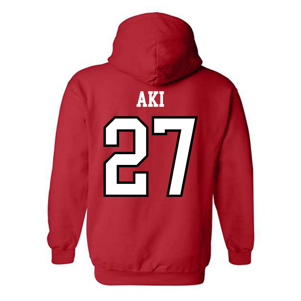 UNLV - NCAA Softball : Charelle Aki - Classic Shersey Hooded Sweatshirt-1