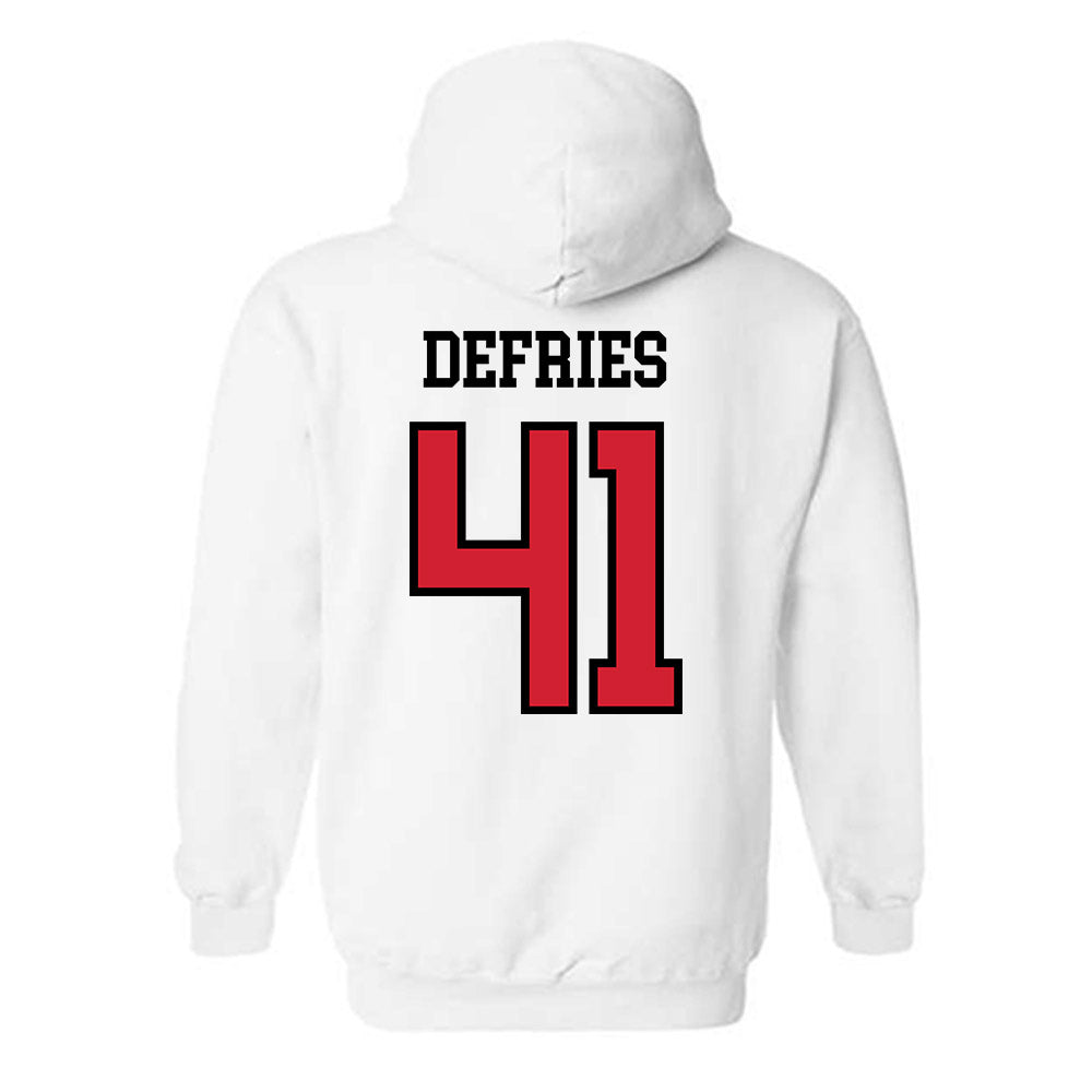 UNLV - NCAA Football : Brock deFries - Classic Shersey Hooded Sweatshirt-1