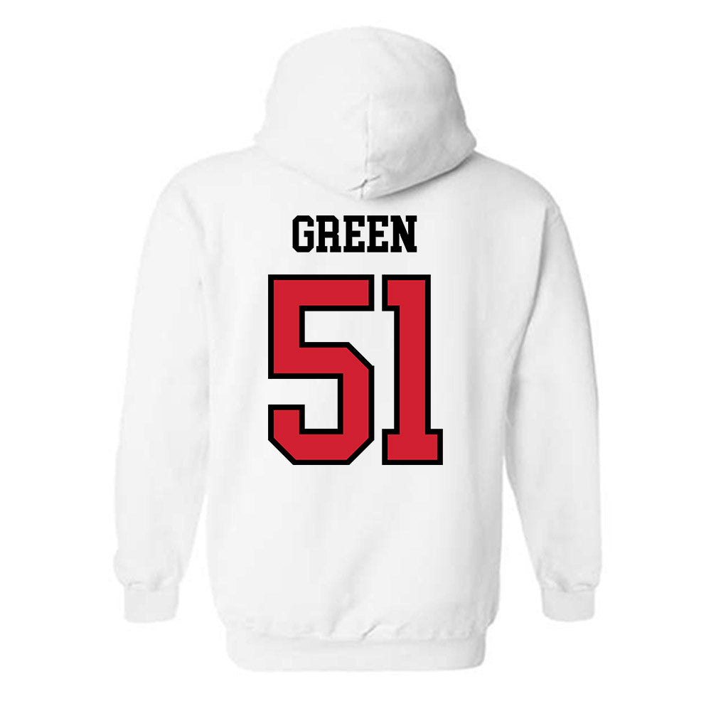 UNLV - NCAA Football : Alexander Green - Classic Shersey Hooded Sweatshirt-1