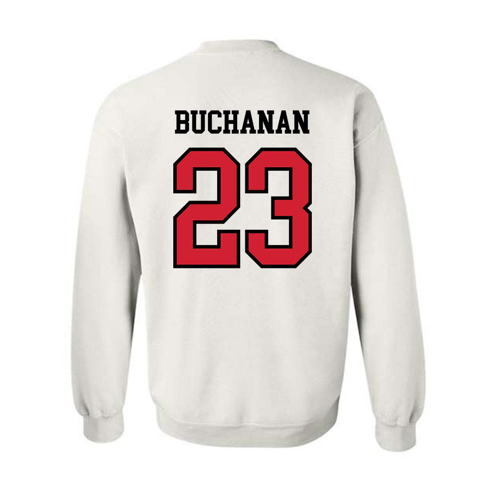 UNLV - NCAA Football : Jordan Buchanan - Classic Shersey Crewneck Sweatshirt-1