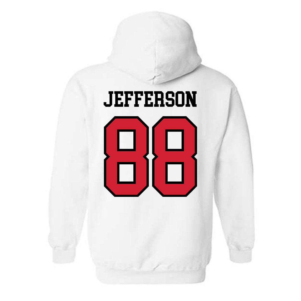 UNLV - NCAA Football : Velltray Jefferson - Classic Shersey Hooded Sweatshirt-1