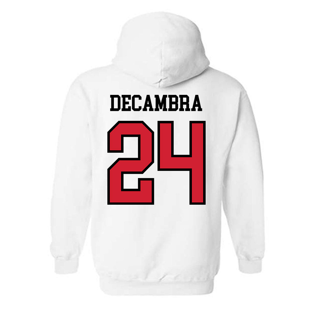 UNLV - NCAA Football : Kodi DeCambra - Classic Shersey Hooded Sweatshirt-1