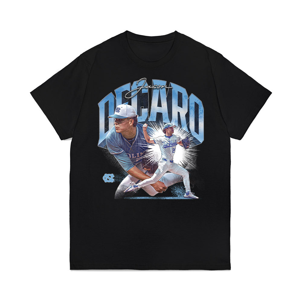 UNC - NCAA Baseball : Jason DeCaro - Premium T-Shirt-0