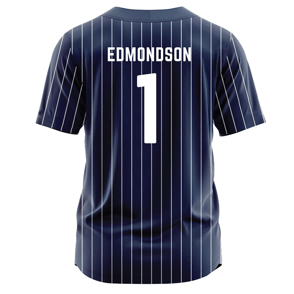 Georgia Southern - NCAA Softball : Alexis Edmondson - Navy Jersey-1