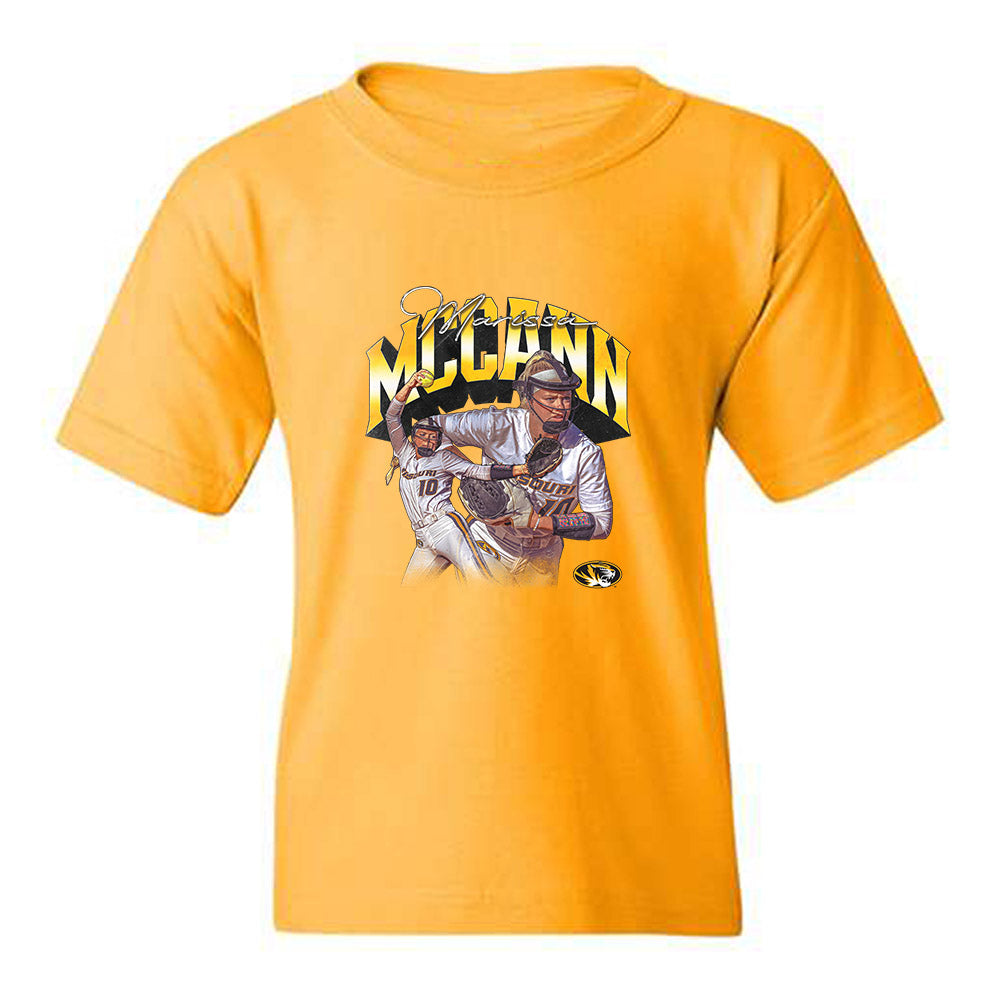 Missouri - NCAA Softball : Marissa McCann - Youth T-Shirt-0