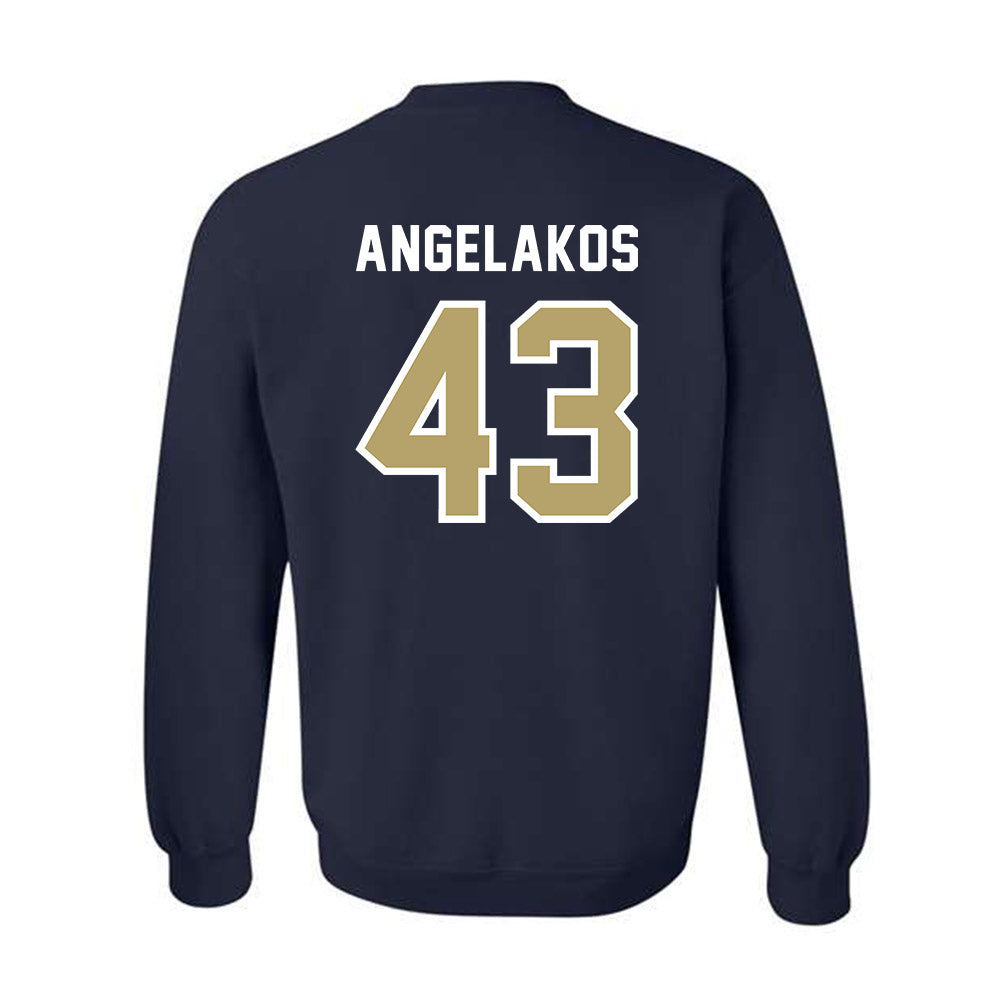 Georgia Tech - NCAA Baseball : Dimitri Angelakos - Crewneck Sweatshirt-1