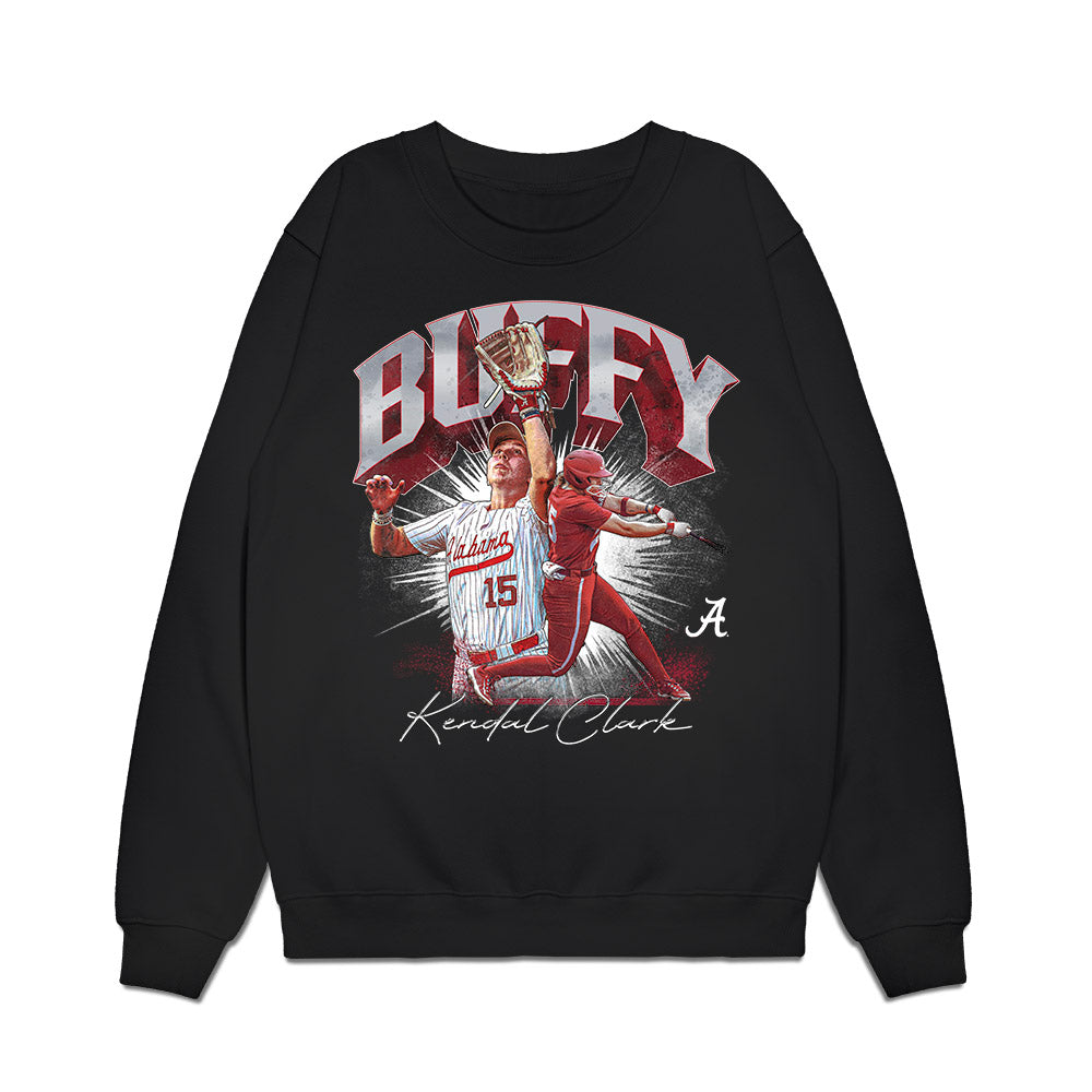 Alabama - NCAA Softball : Kendal Clark - Collage Premium Crewneck Sweatshirt-0