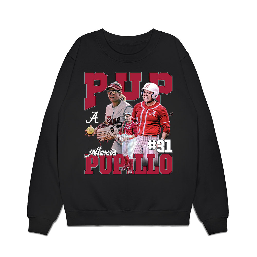 Alabama - NCAA Softball : Alexis Pupillo - Collage Premium Crewneck Sweatshirt-0