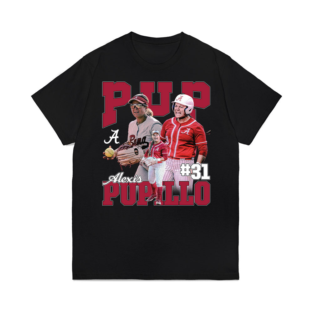 Alabama - NCAA Softball : Alexis Pupillo - Collage Premium T-Shirt-0