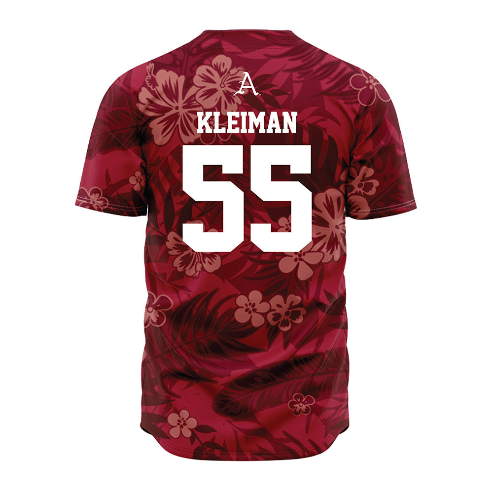Arkansas - NCAA Baseball : Brendan Kleiman - Red Jersey-1