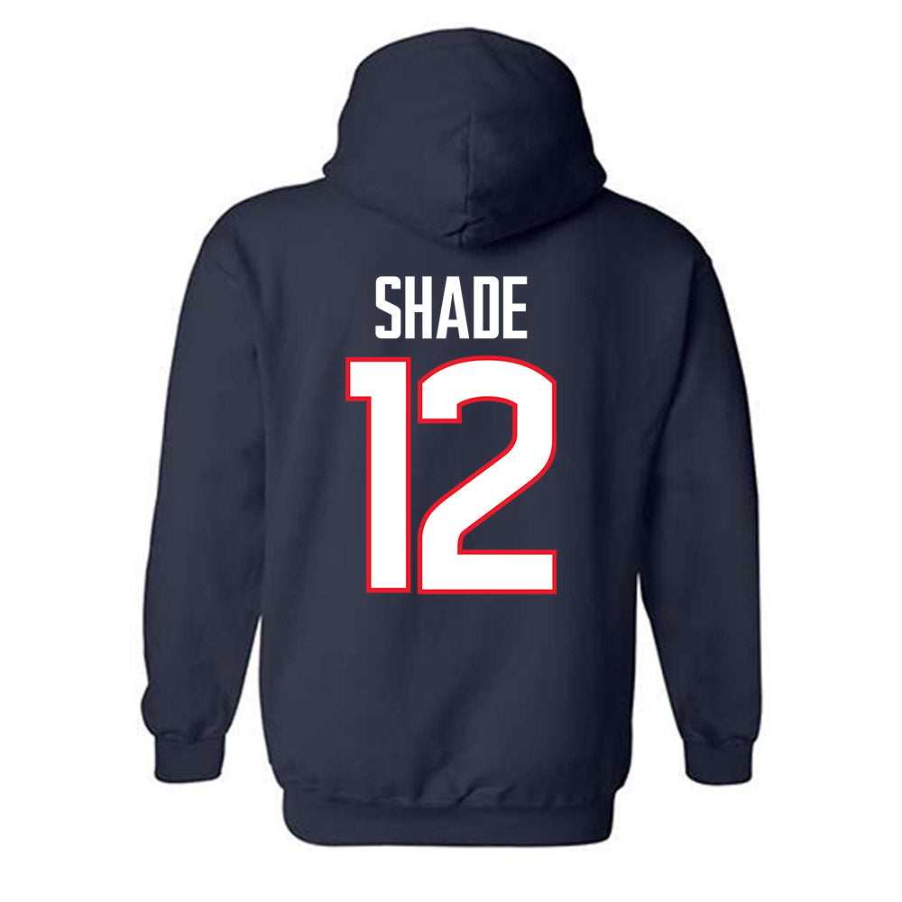 UConn - NCAA Women's Basketball : Ashlynn Shade - Big East Champs Classic Fashion Shersey Hooded Sweatshirt-1