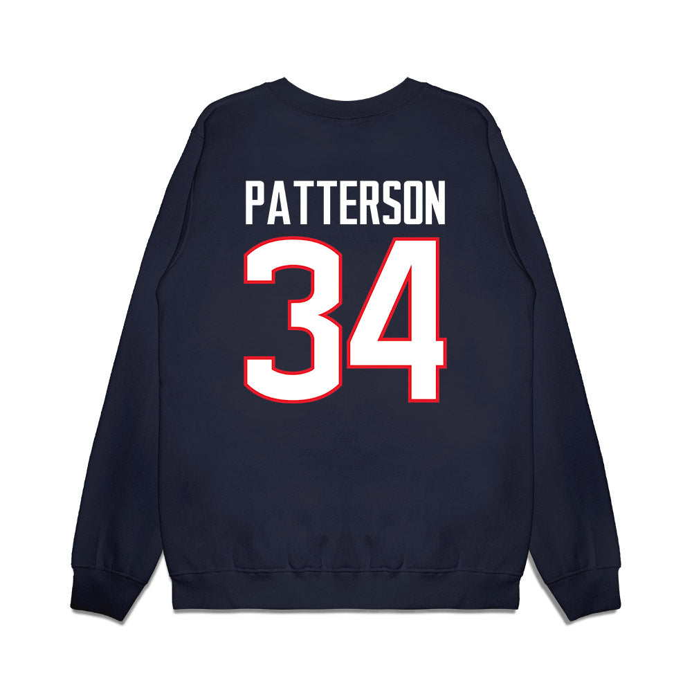 UConn - NCAA Women's Basketball : Ayanna Patterson - National Champs Classic Shersey Premium Crewneck Sweatshirt-1