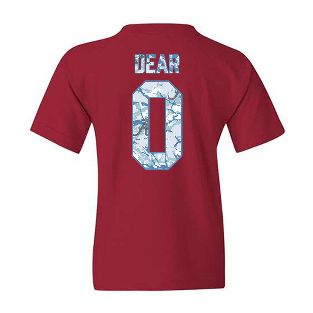 Alabama - NCAA Football : AK Dear - Youth T-Shirt-1