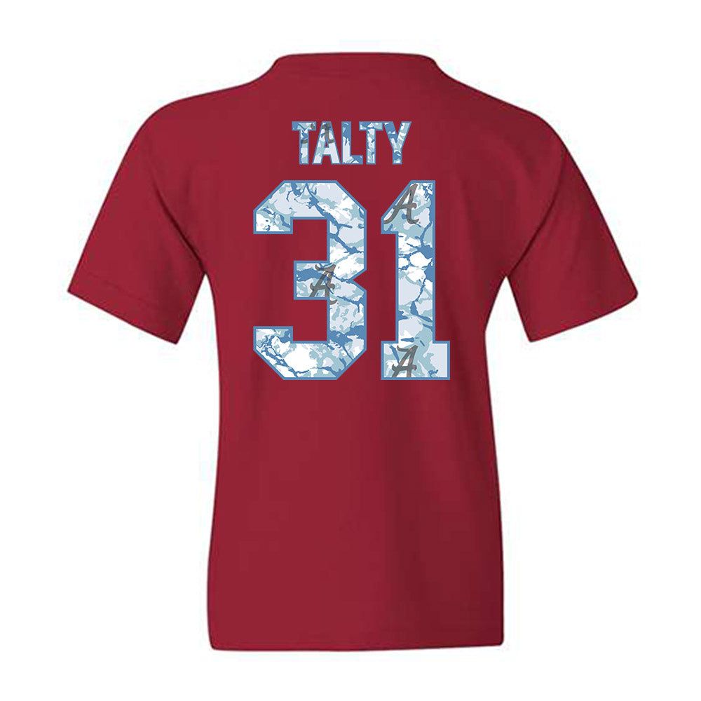 Alabama - NCAA Football : Conor Talty - Youth T-Shirt-1