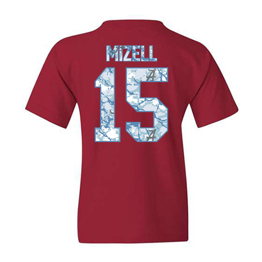 Alabama - NCAA Baseball : Coleman Mizell - Hydrobama™ Youth T-Shirt-1
