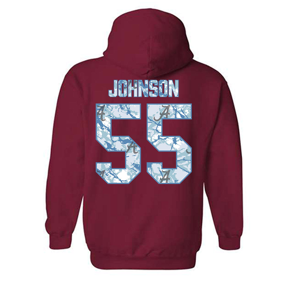 Alabama - NCAA Softball : Alea Johnson - Hydrobama™ Hooded Sweatshirt-1