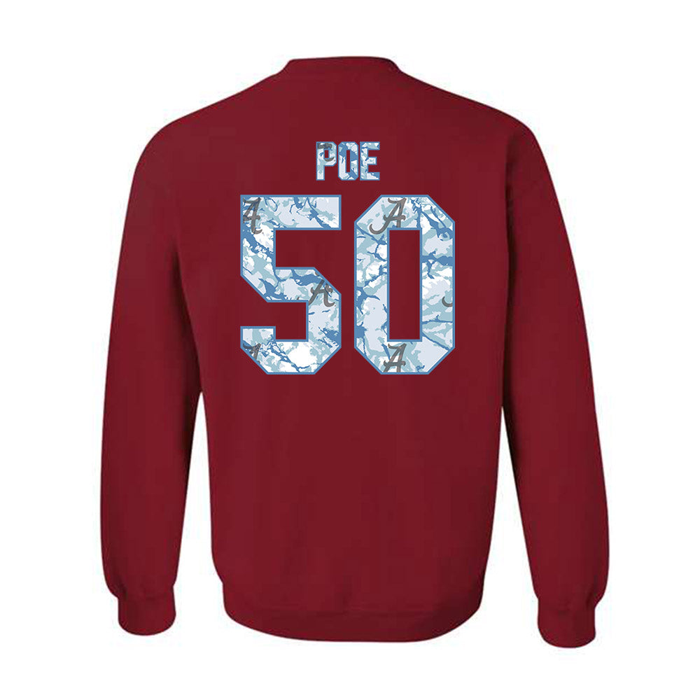 Alabama - NCAA Football : Casey Poe - Crewneck Sweatshirt-1