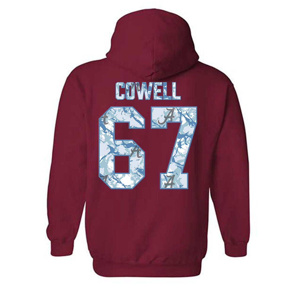 Alabama - NCAA Football : Vince Cowell - Hooded Sweatshirt-1